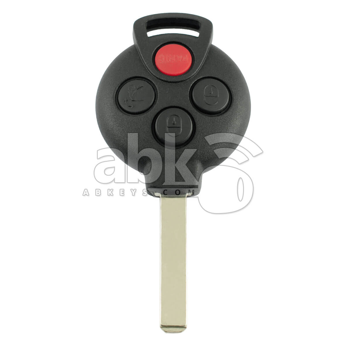 Genuine Smart Fortwo 2008+ Key Head Remote 4Buttons KR55WK45144 315MHz VA2 A4518203797 - ABK-2786 - 