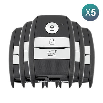 Kia Niro 2016-2018 Clé Intelligente, 3Boutons 95440-G5100 433MHz 5 pièces Lot