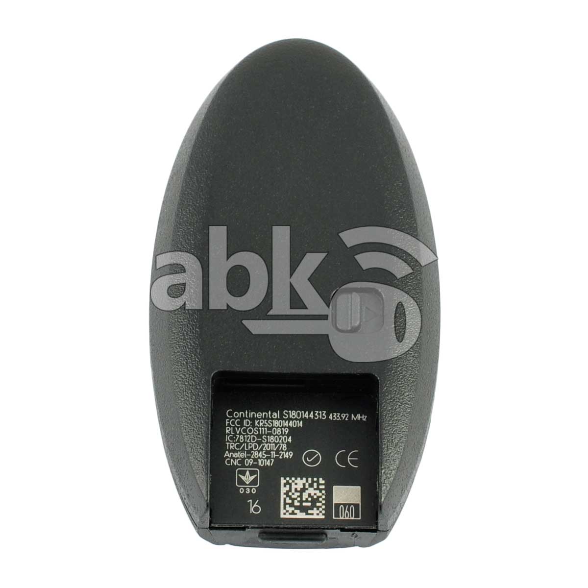 Genuine Nissan Pathfinder 2014+ Smart Key 4Buttons 285E3-5AA3D 433MHz KR5S180144014 - ABK-2807 -