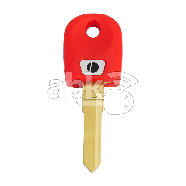 Ducati Motorcycle Chip Less Key KW17 Red - ABK-2811 - ABKEYS.COM