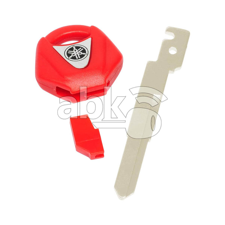 Yamaha Motorcycle Chip Less Key YH35 Red - ABK-2812 - ABKEYS.COM