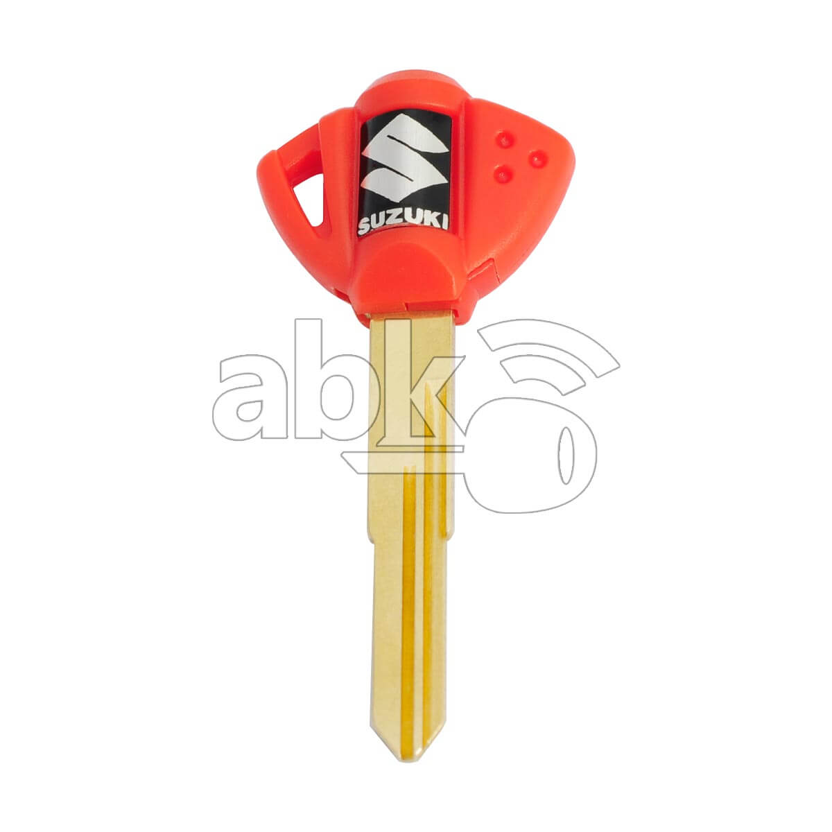 Suzuki Motorcycle Chip Less Key YH35 Red - ABK-2813 - ABKEYS.COM