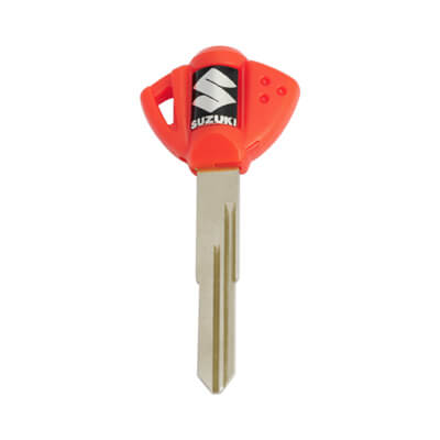 Suzuki Motorcycle Chip Less Key, YH35 Red