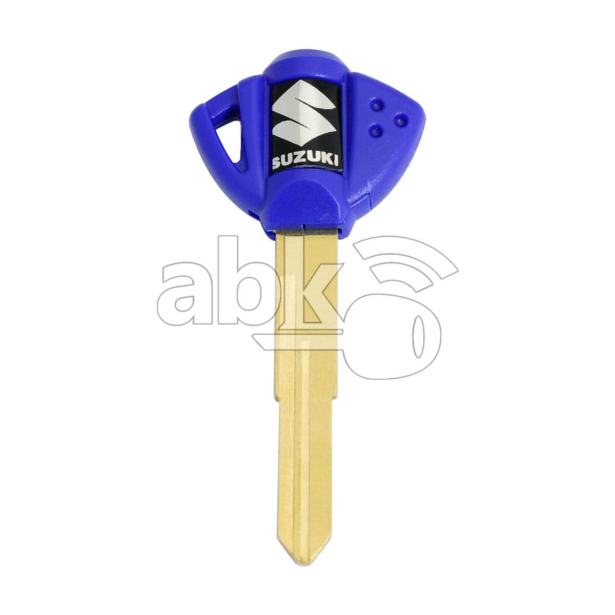 Suzuki Motorcycle Chip Less Key SZ17 Blue - ABK-2815 - ABKEYS.COM