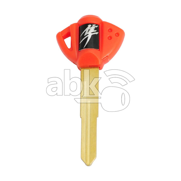 Suzuki GSX-R HAYABUSA Motorcycle Chip Less Key SZ17 Red - ABK-2818 - ABKEYS.COM