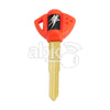 Suzuki GSX-R HAYABUSA Motorcycle Chip Less Key SZ17 Red - ABK-2818 - ABKEYS.COM