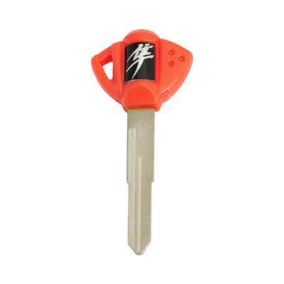 Suzuki GSX-R HAYABUSA Motorcycle Chip Less Key, SZ17R Red