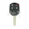Ford 2010+ Key Head Remote Cover 4Buttons FO40R - ABK-2820 - ABKEYS.COM