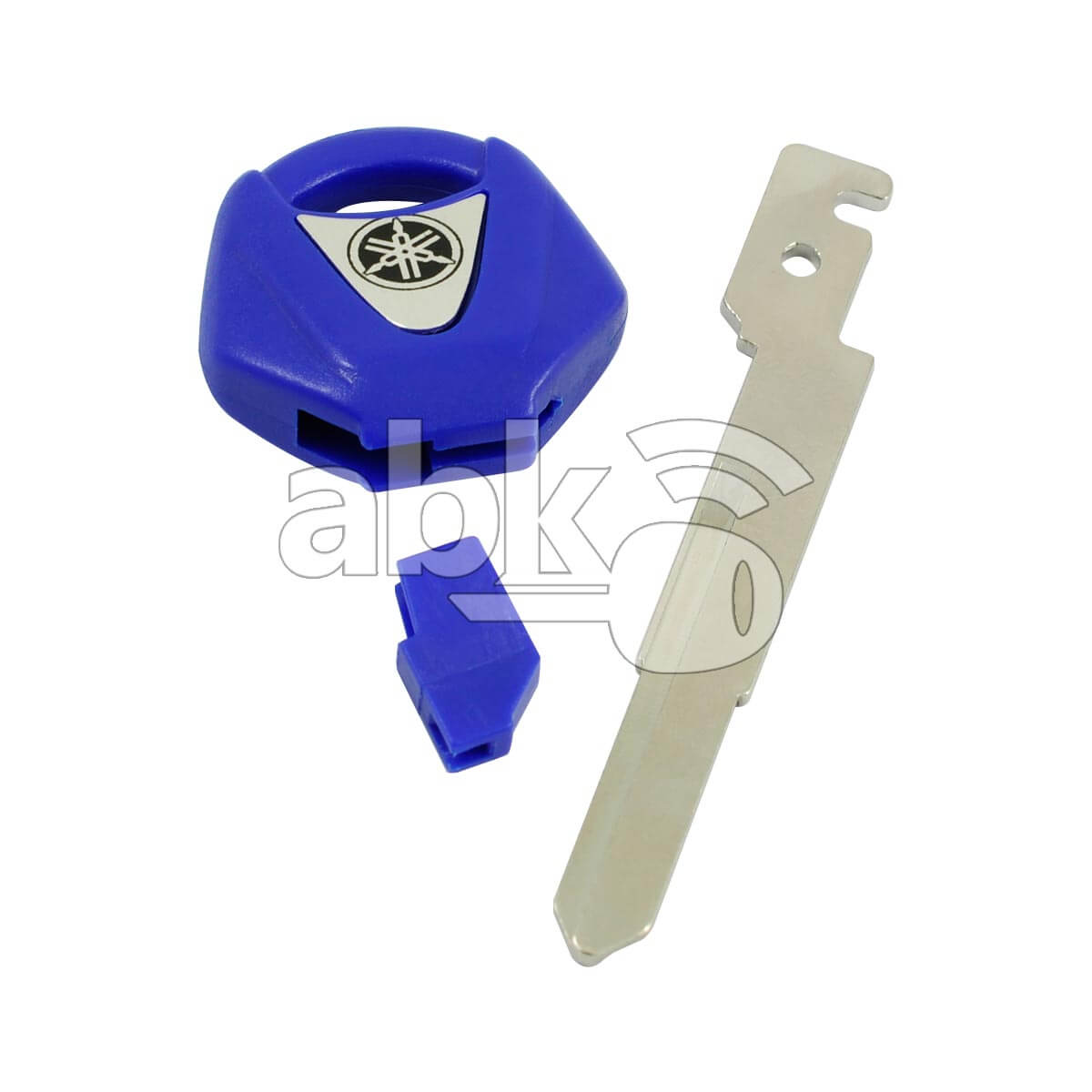 Yamaha Motorcycle Chip Less Key YH35R Blue - ABK-2826 - ABKEYS.COM