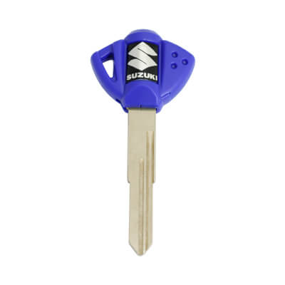 Suzuki Motorcycle Chip Less Key, YH35 Blue