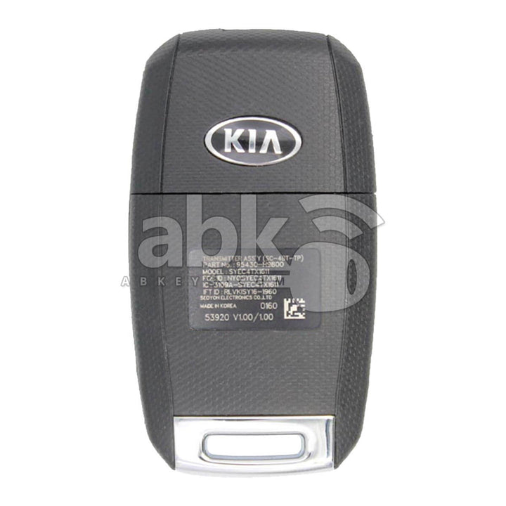 Genuine Kia Rio 2018+ Flip Remote 4Buttons 95430-H9800 433MHz NYOSYEC4TX1611 - ABK-2835 - ABKEYS.COM
