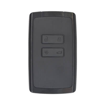 Renu Megane4, Talisman, Espace5 2016+ Smart Key Cover, 4Buttons Light Gray