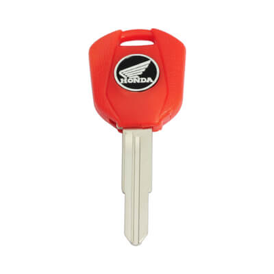 Clé Sans Puce pour Motocyclette Honda YH29R Rouge