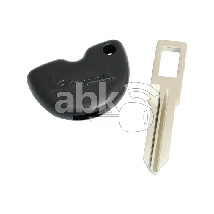 Vespa Piaggio Motorcycle Chip Less Key ZD14R - ABK-2853 - ABKEYS.COM
