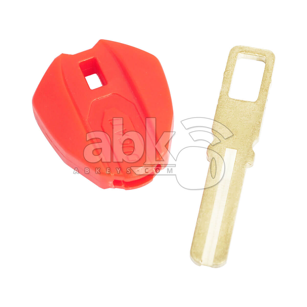 Ducati Motorcycle Chip Less Key ZD30 Red ABK-2864 |ABKEYS