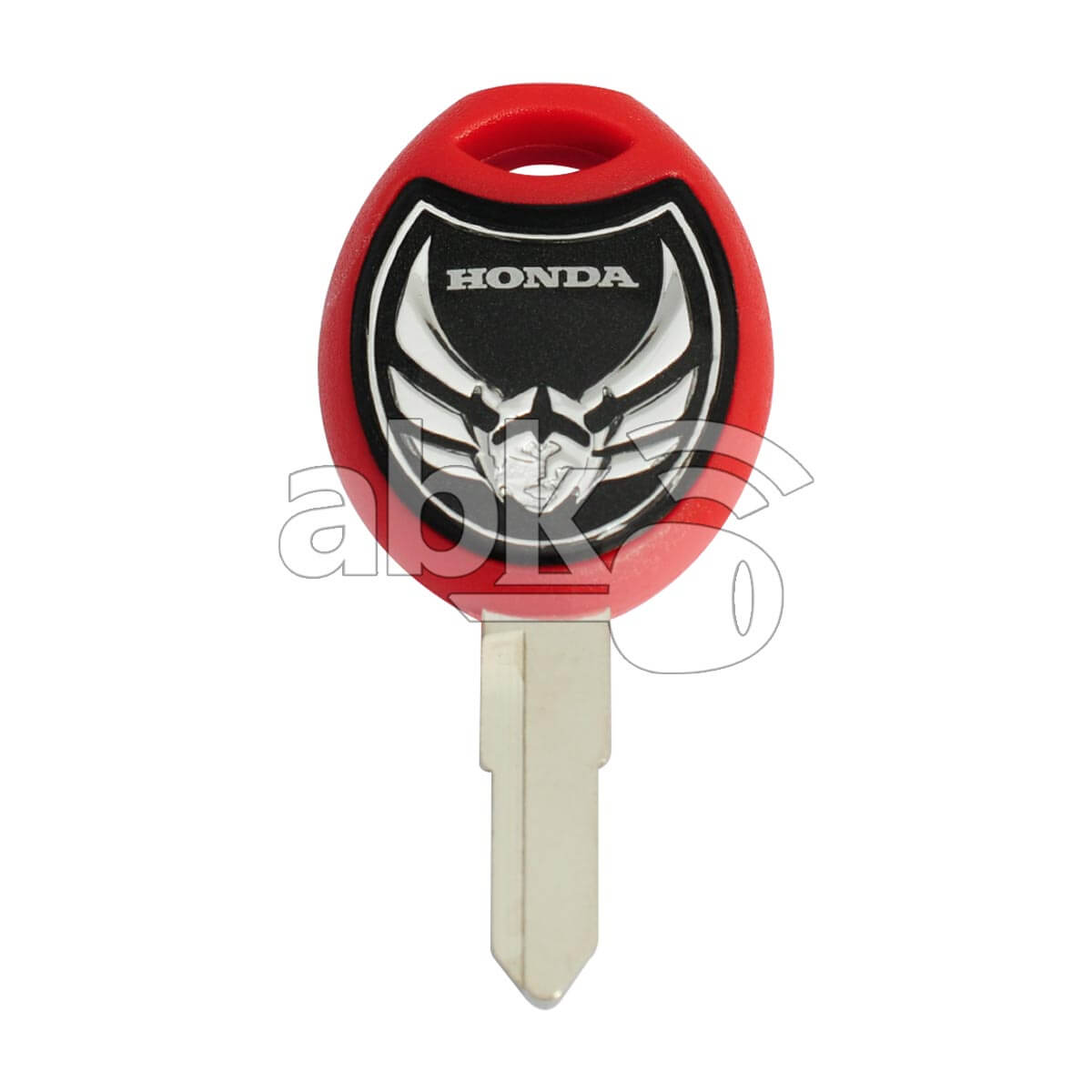Honda Motorcycle Chip Less Key HON24 Red - ABK-2868 - ABKEYS.COM