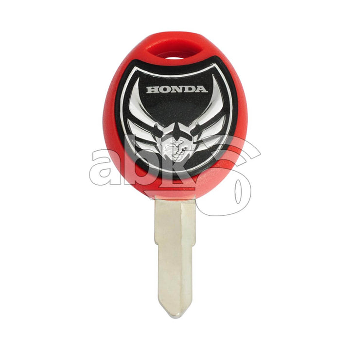 Honda Motorcycle Chip Less Key HON31R Red - ABK-2869 - ABKEYS.COM