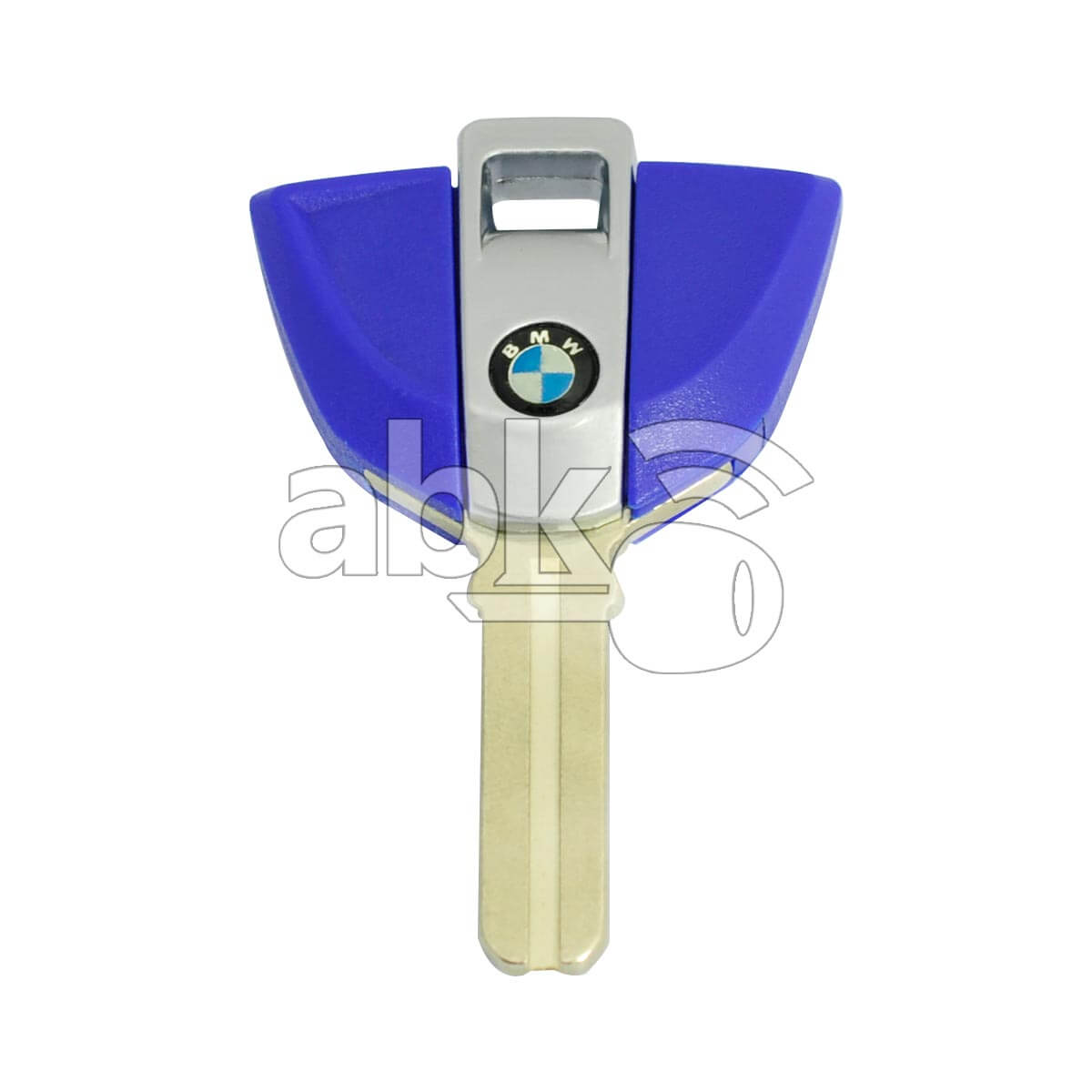 Bmw Motorcycle Chip Less Key BW9MH Blue   ABK 2872   ABKEYS