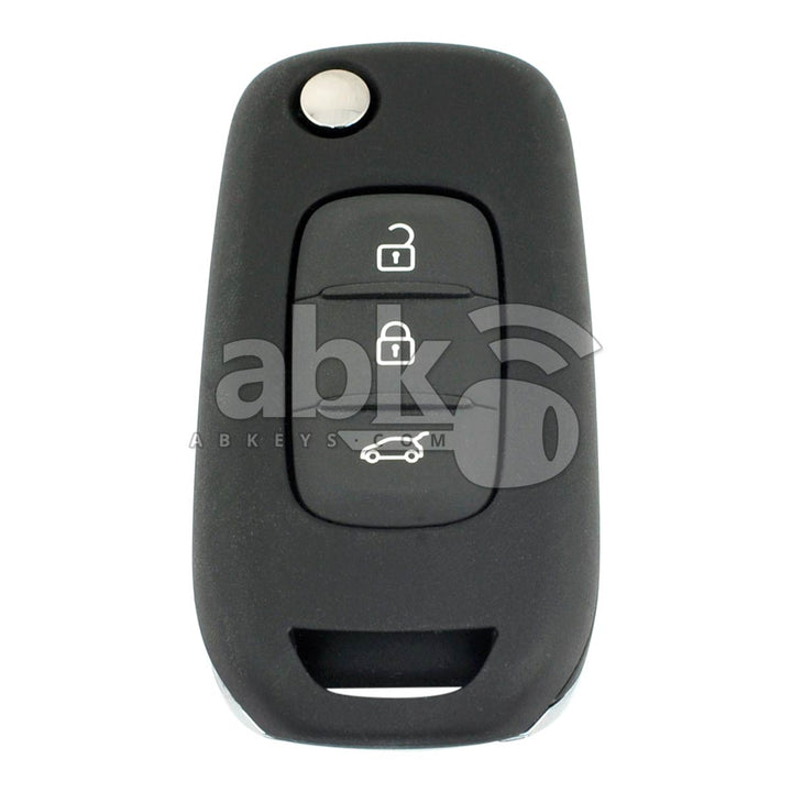 Renu Kadjar Captur Megane 2013+ Flip Remote 3Buttons 433MHz CWTWB1G767 - ABK-2880 - ABKEYS.COM