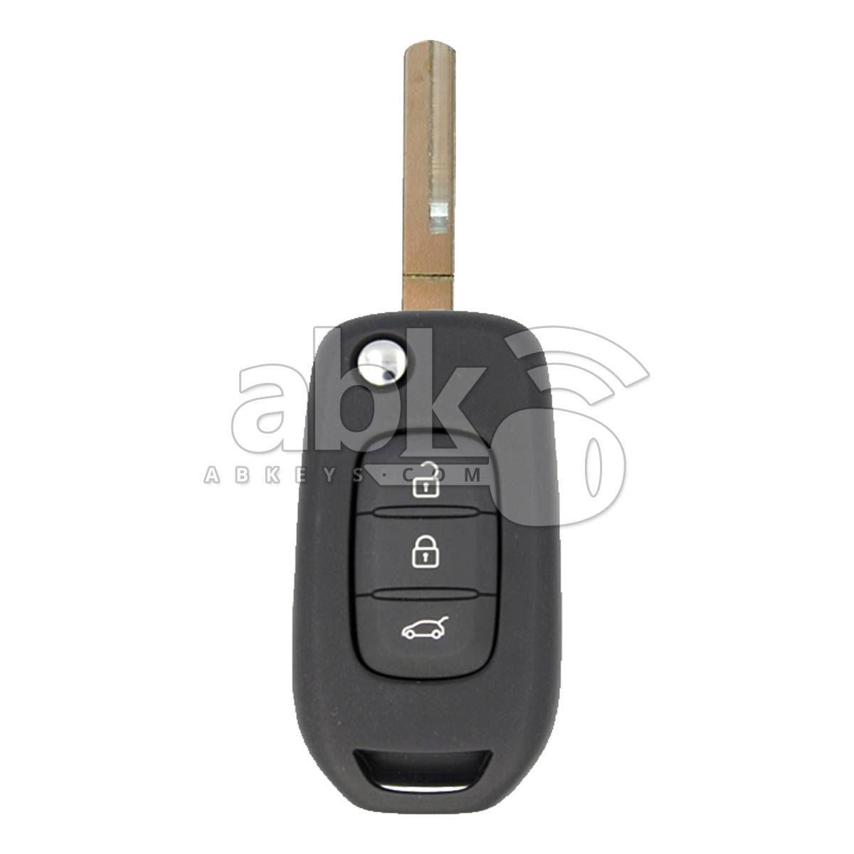 Renu Kadjar Captur Megane 2013+ Flip Remote 3Buttons 433MHz CWTWB1G767   ABK 2880   ABKEYS