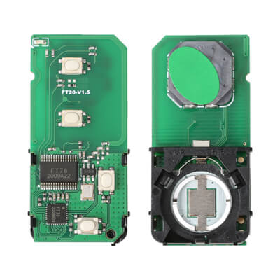 Lonsdor Toyota Smart Key PCB 3370B 314.35MHz 3370 P1-98 FCC ID: HYQ14AAB HYQ14AEM -