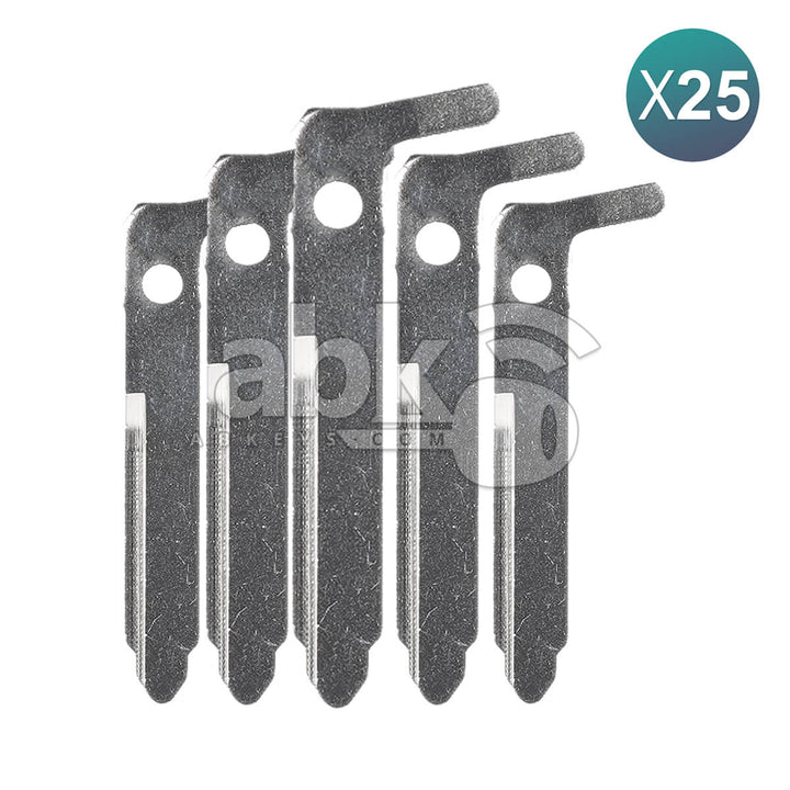 Mazda 2019+ Smart Key Blade 25Pcs Bundle BCY0-76-201 MAZ13 - ABK-2889-OFF25 - ABKEYS.COM