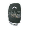 Genuine Hyundai I20 2014+ Flip Remote 3Buttons 95430-C7600 433MHz RKE-4F22 - ABK-2905 - ABKEYS.COM