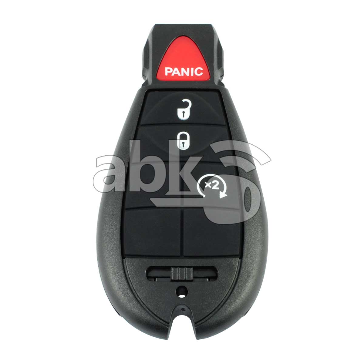Jeep Chrysler Dodge Fobik 2007+ Remote Control Cover 4Buttons M3N5WY783X - ABK-2914 - ABKEYS.COM