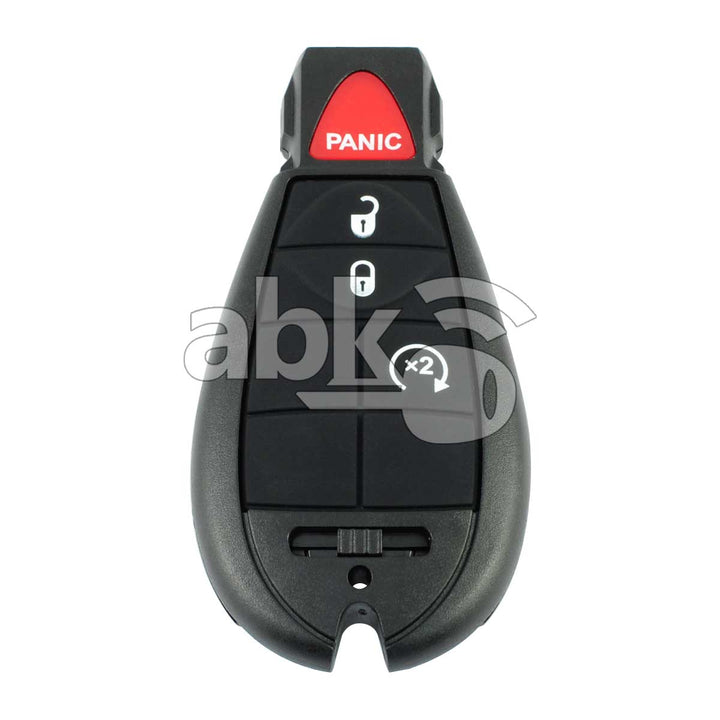 Jeep Chrysler Dodge Fobik 2007+ Remote Control Cover 4Buttons M3N5WY783X - ABK-2914 - ABKEYS.COM