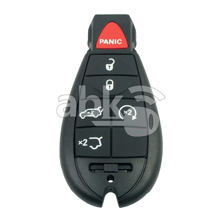 Jeep Chrysler Dodge Fobik 2007+ Remote Control Cover 6Buttons M3N5WY783X - ABK-2920 - ABKEYS.COM