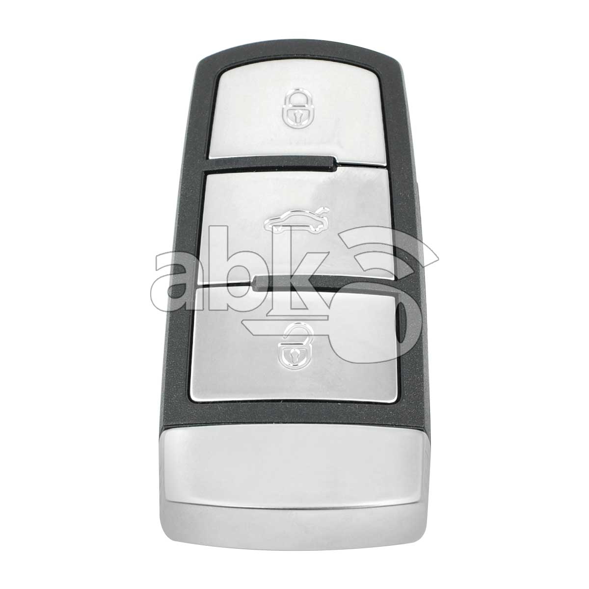 Genuine Volkswagen Passat Keytag Original VW Key Fob Silver Black - 000087010TYPN | eBay
