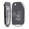 Genuine Kia Seltos 2020+ Flip Remote 4Buttons 95430-Q5000 433MHz NYOSYEK4TX1907 - ABK-2943 -