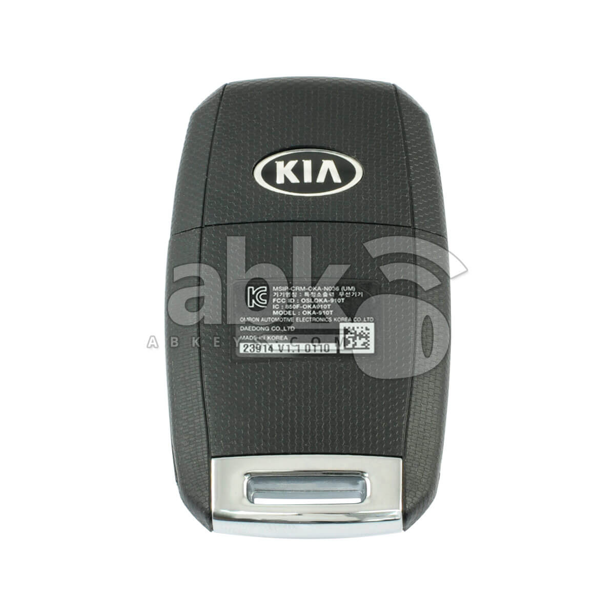 Genuine Kia Sorento 2016+ Flip Remote 4Buttons 95430-C5100 433MHz OSLOKA-910T - ABK-2946 -