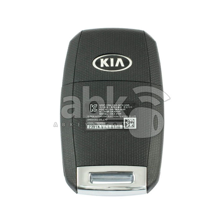 Genuine Kia Sorento 2016+ Flip Remote 4Buttons 95430-C5100 433MHz OSLOKA-910T - ABK-2946 -
