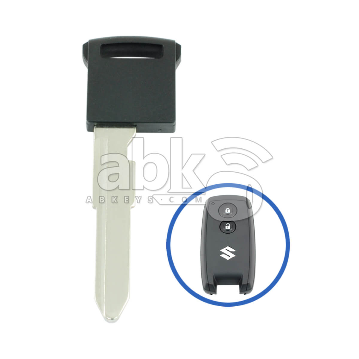 Suzuki Grand Vitara SX4 2007+ Smart Key Blade PCF7936 HU133   ABK 2970   ABKEYS
