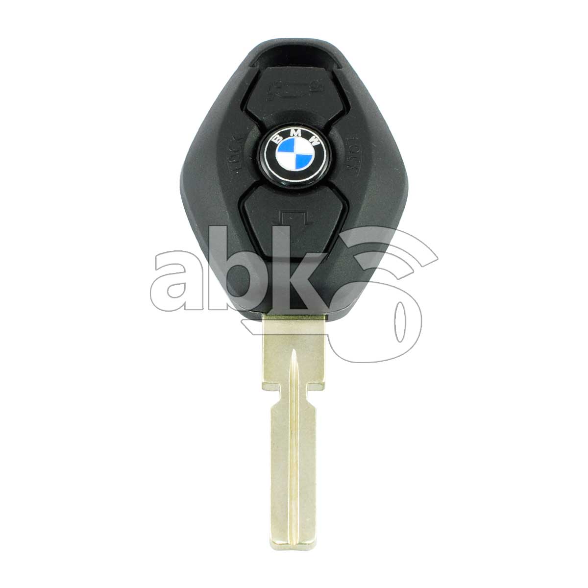Bmw 3 5 7 Series 1997+ Key Head Remote 3Buttons 433MHz LX8FZV HU58 - ABK-2979 - ABKEYS.COM