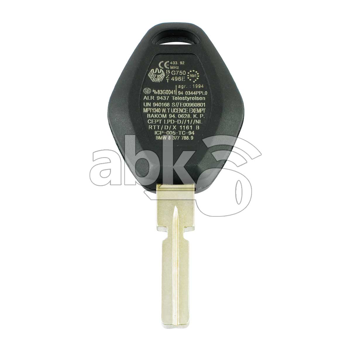Bmw 3 5 7 Series 1997+ Key Head Remote 3Buttons 315MHz LX8FZV HU58 - ABK-2980 - ABKEYS.COM