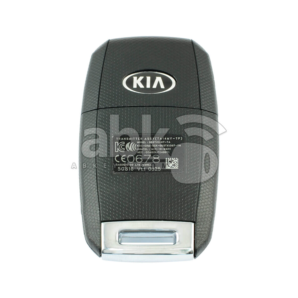 Genuine Kia Picanto 2013+ Flip Remote 2Buttons 95430 1Y600 433MHz DD2TX1307 TA   ABK 3001  