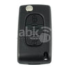Peugeot 2003+ Flip Remote Cover 3Buttons CE0523 VA2 - ABK-3016 - ABKEYS.COM