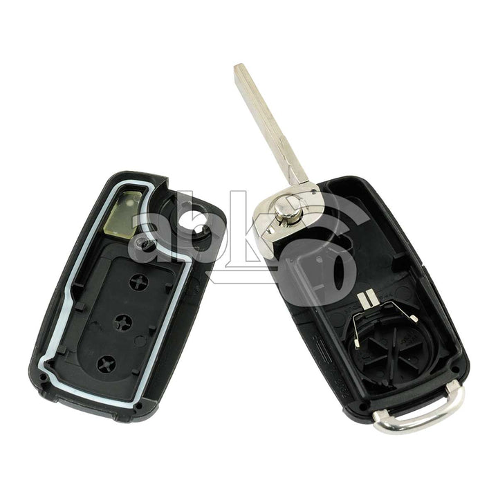 Audi A8 2003+ Flip Remote Cover 4Buttons HU66 - ABK-3047 - ABKEYS.COM