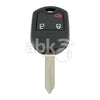 Ford 2010+ Key Head Remote Cover 3Buttons FO40R - ABK-3048 - ABKEYS.COM