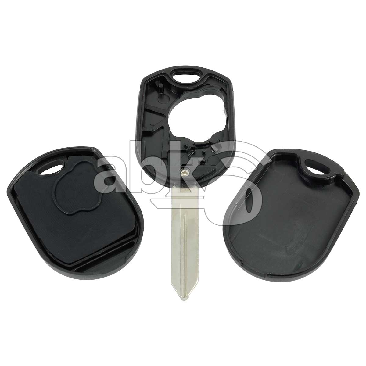 Ford 2010+ Key Head Remote Cover 3Buttons FO40R - ABK-3048 - ABKEYS.COM