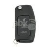 Ford Focus Mondeo 2004+ Flip Remote 3Buttons 1337641 1753886 434MHz 5WK48791 FO21 - ABK-3054 -