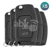 Ford C-Max Focus Mondeo Kuga 2006+ Remote Key 5Pcs Offer 3Buttons 5WK48791 434MHz HU101 1753886 -