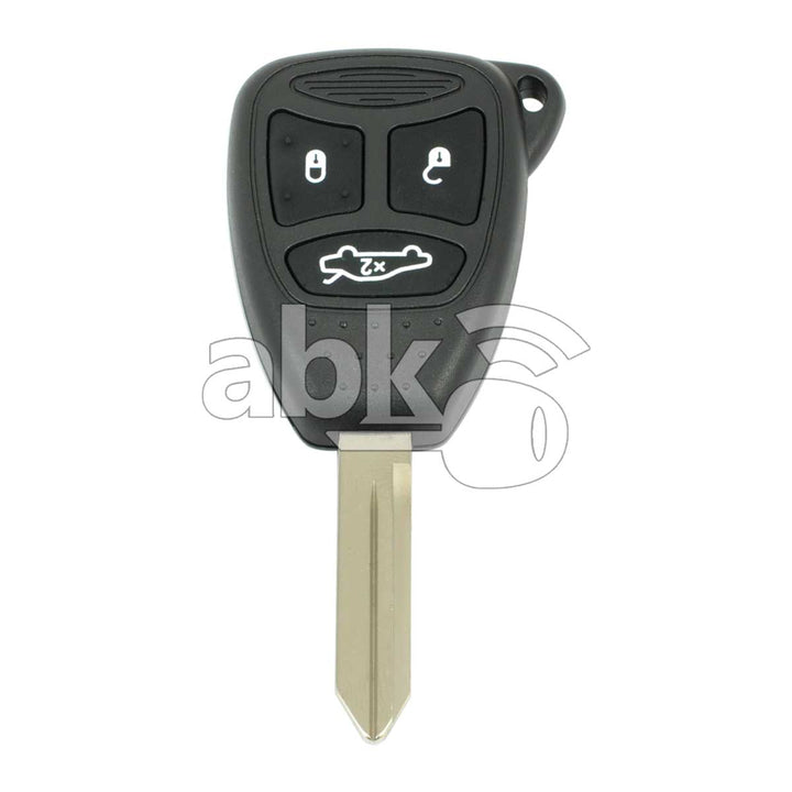 Jeep Chrysler Dodge 2005+ Key Head Remote Cover 3Buttons CY22 - ABK-3065 - ABKEYS.COM