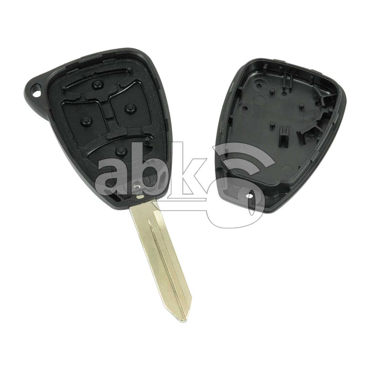 Jeep Chrysler Dodge 2005+ Key Head Remote Cover 3Buttons CY22 - ABK-3065 - ABKEYS.COM