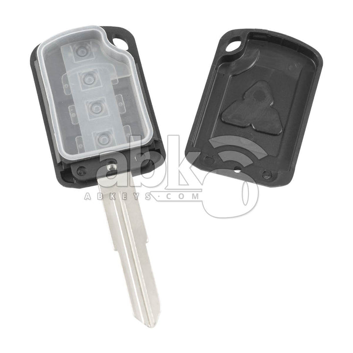 Mitsubishi Mirage Outlander Eclipse Key Head Remote Cover 2Buttons MIT11R - ABK-3098 - ABKEYS.COM