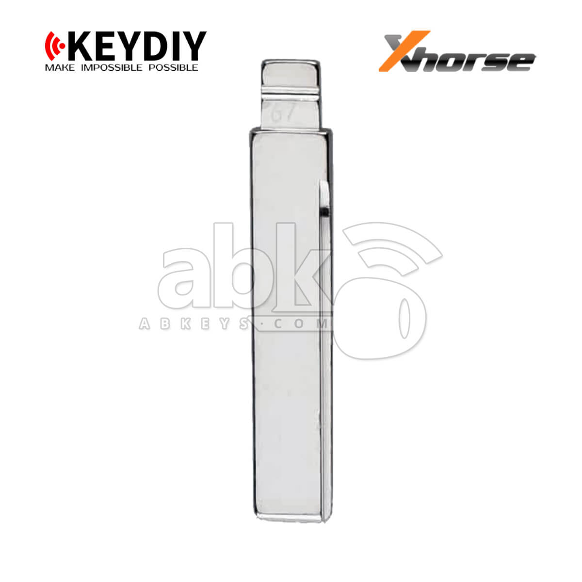 KeyDiy Xhorse Remote Key Blade For Bmw HU92   ABK 3099   ABKEYS