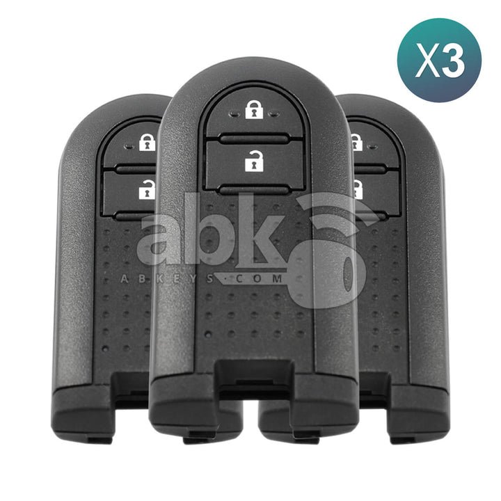 Genuine Toyota Rush Avanza 2018+ Smart Key 3Pcs Bundle 2Buttons 89994-B0020 433MHz CWTWB1G0125 -