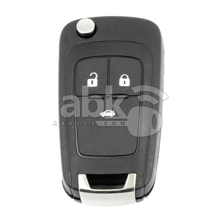 Chevrolet 2009+ Flip Remote Cover 3Buttons HU100 - ABK-3136 - ABKEYS.COM